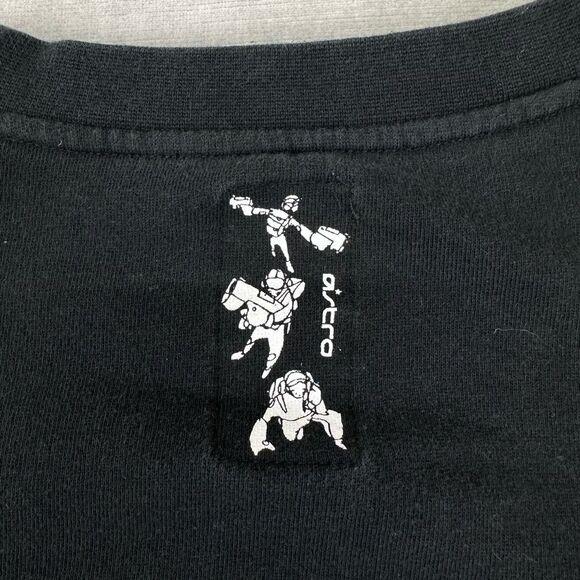 Astro Gaming Sweatshirt Adult XL‎ Black Yellow Diamond Logo Retro Crewneck Audio - Picture 5 of 8